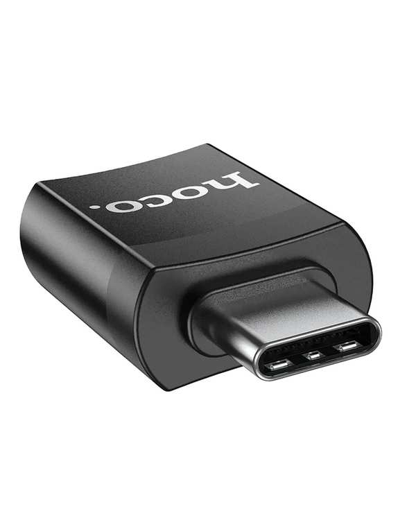 مبدل USB-C TO USB3.0 OTG مشکی هوکو hoco مدل UA17 - تصویر 3