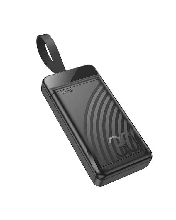 پاوربانک 22.5 وات فست شارژ مشکی هوکو hoco مدل J123B ظرفیت 30000 میلی آمپر ساعت