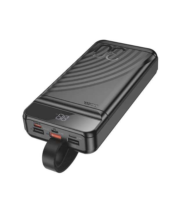 پاوربانک 22.5 وات فست شارژ مشکی هوکو hoco مدل J123B ظرفیت 30000 میلی آمپر ساعت - تصویر 6