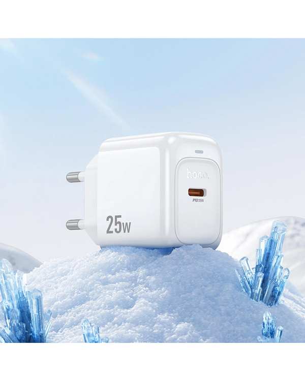 شارژر دیواری 25 وات سفید هوکو hoco مدل CS53A USB - تصویر 8