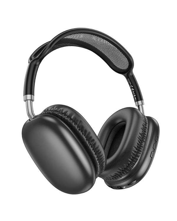 هدفون بلوتوثی خاکستری بروفون Borofone مدل BO22 PLUS