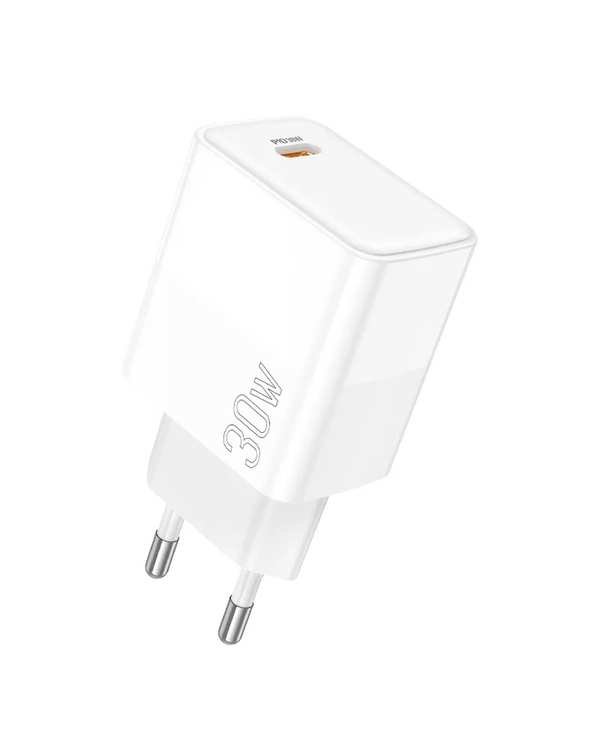 شارژر دیواری 30 وات سفید بروفون Borofone مدل BA77A USB