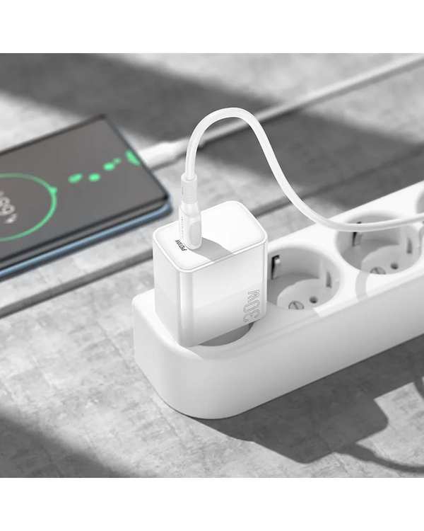 شارژر دیواری 30 وات سفید بروفون Borofone مدل BA77A USB - تصویر 7