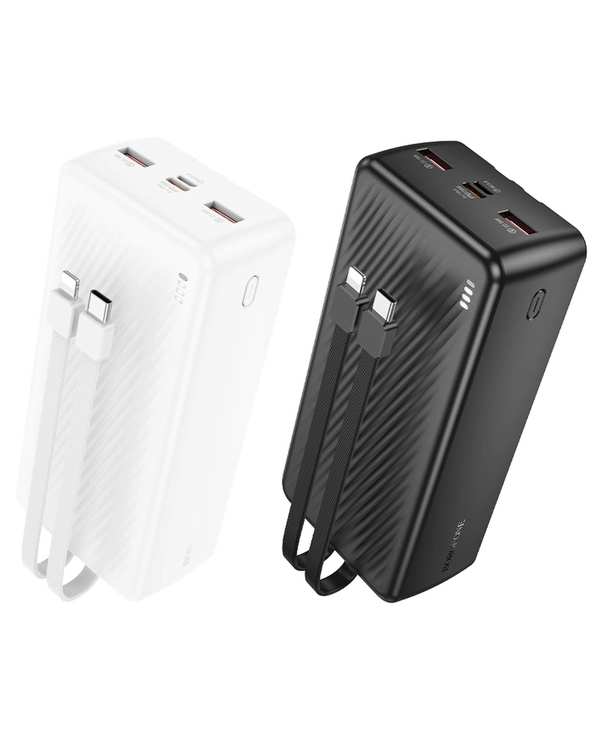 پاوربانک 22.5 وات فست شارژ مشکی بروفون Borofone مدل BJ57B ظرفیت 30000 میلی آمپر ساعت - تصویر 5