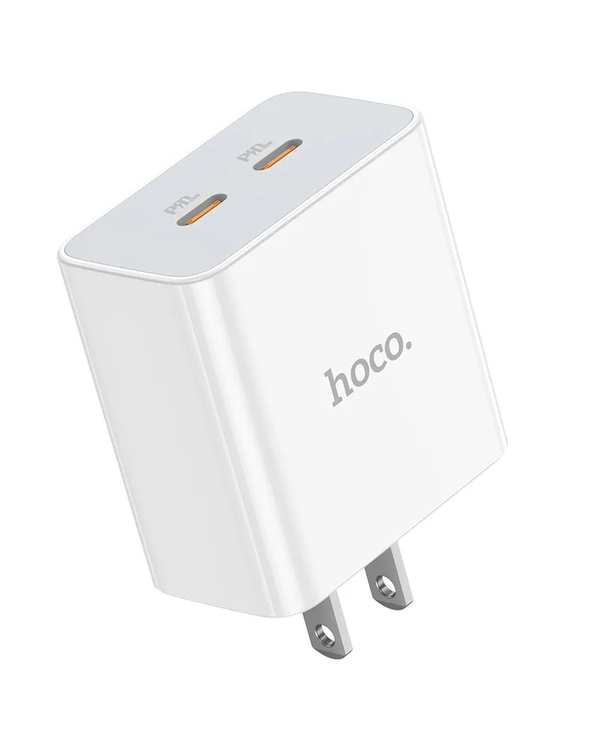 شارژر دیواری 35 وات سفید هوکو hoco مدل C108 USB