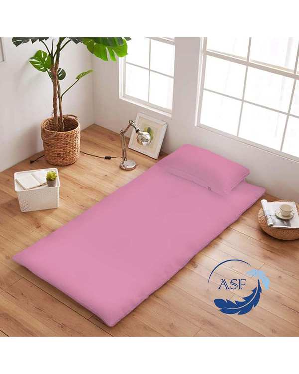 تشک مسافرتی طبی یک نفره صورتی ای اس اف ASF مدل Trippo Max به همراه روبالشی