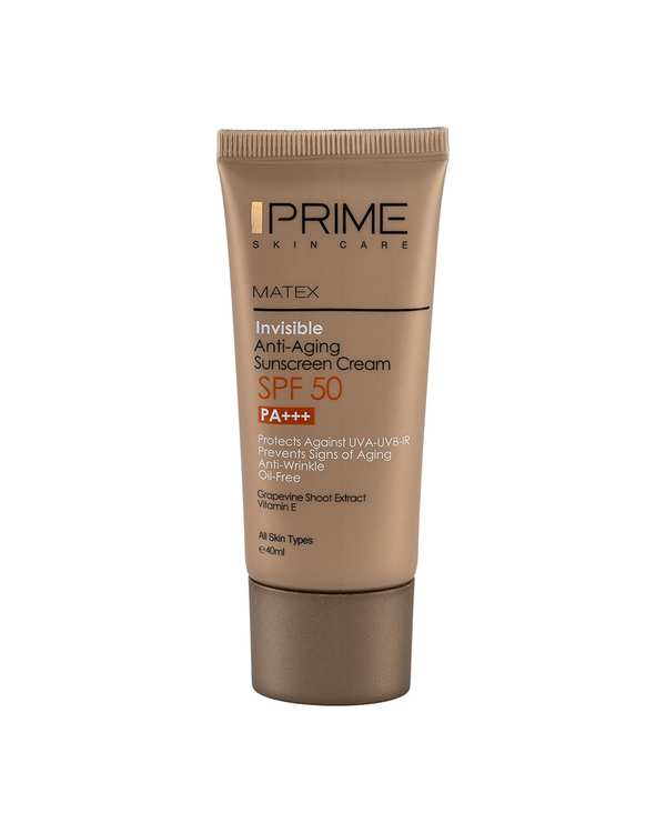 کرم ضد آفتاب بی رنگ SPF50 پرایم Prime مدل Rejuvenating حجم 40ml