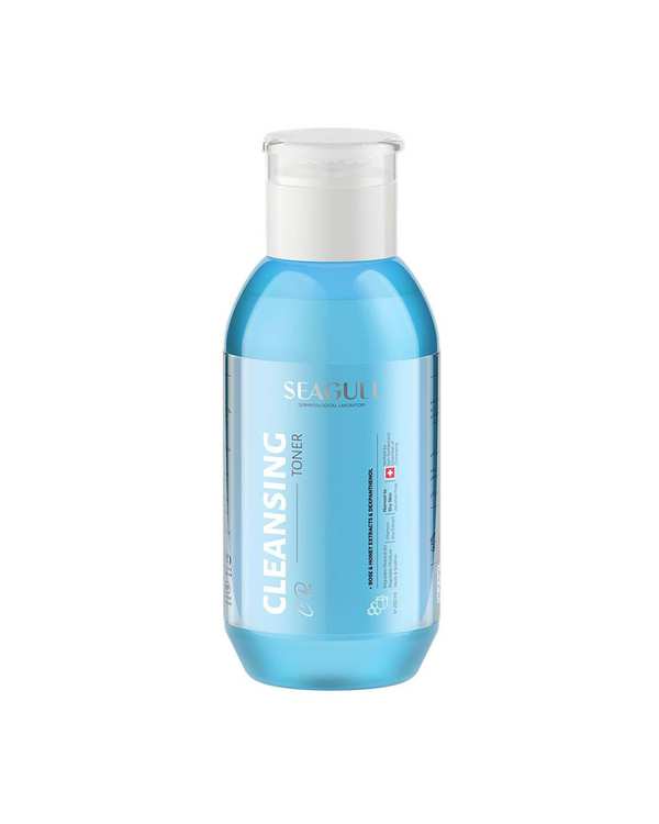 تونر پاک کننده پوست صورت سی گل Seagull مناسب پوست نرمال تا خشک حجم 250ml
