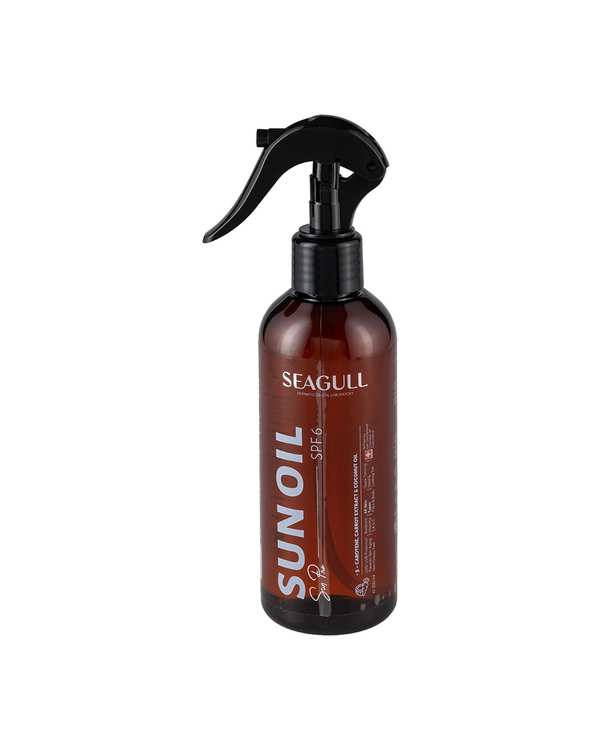 روغن برنزه کننده ویتامینه SPF6 سی گل Seagull حجم 250ml