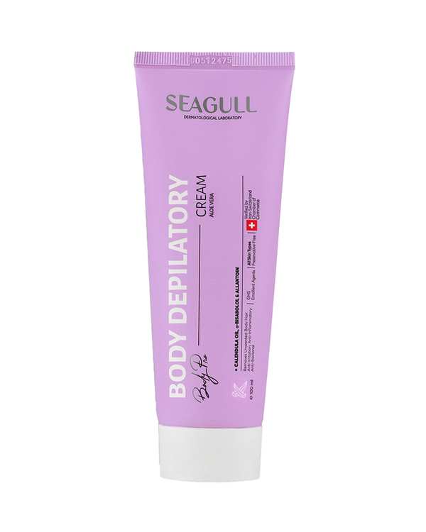 کرم موبر بدن سی گل Seagull حاوی عصاره آلوئه ورا حجم 100ml