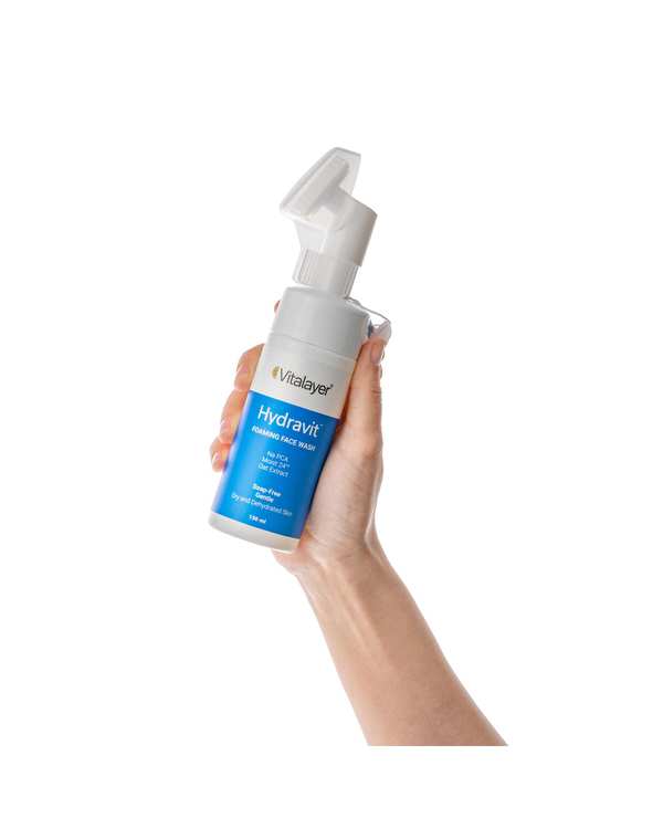 فوم شستشوی صورت ویتالیر Vitalayer مدل Hydravit مناسب پوست خشک و دهیدراته حجم 150ml - تصویر 5