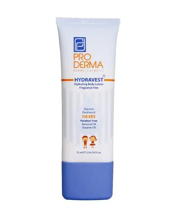 لوسیون مرطوب کننده صورت و بدن کودکان پرودرما Proderma حجم 75ml