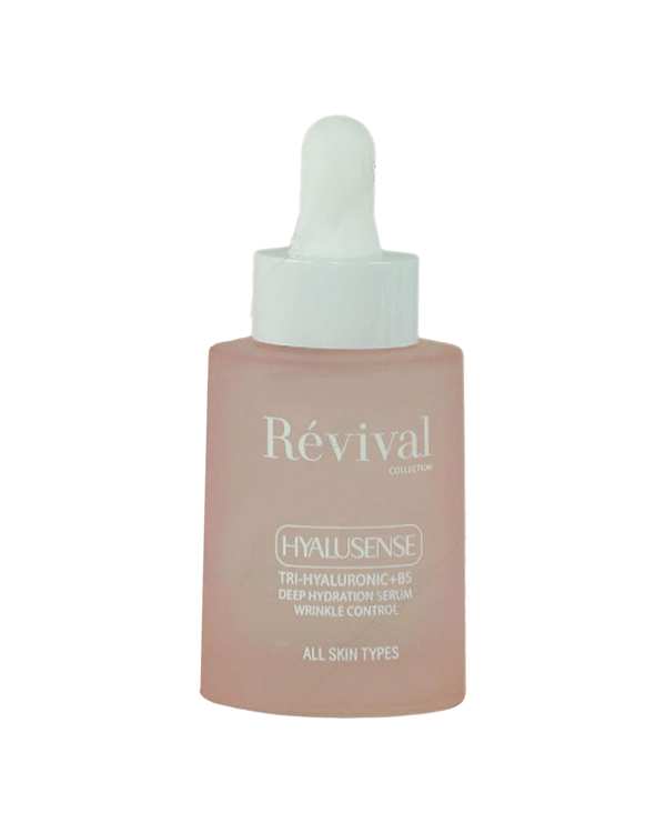 سرم آبرسان و روشن کننده پوست 48 ساعته رویوال Revival مدل Hyalusense حجم 30ml