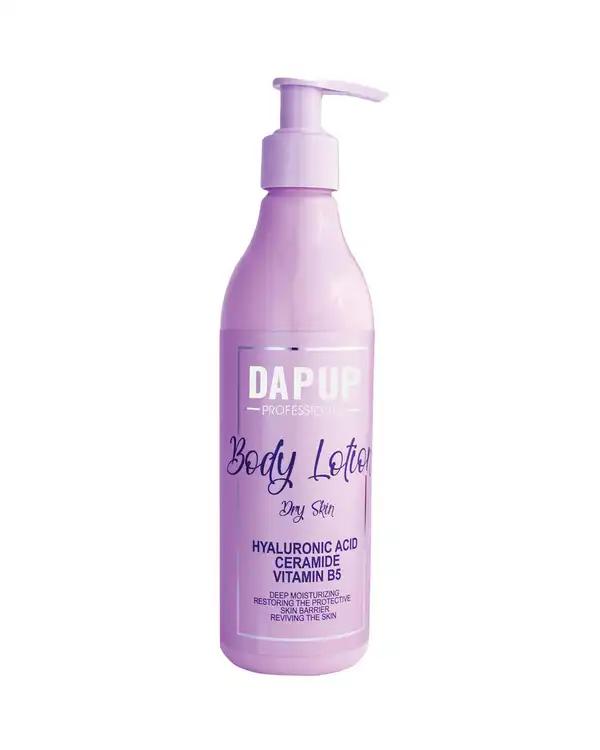 لوسیون بدن دپاپ Dapup مناسب پوست خشک حاوی هیالورونیک اسید حجم 300ml