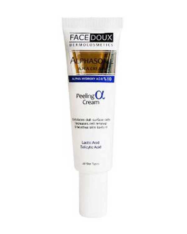 کرم لایه بردار آلفازوم 10 % فیس دوکس Face Doux حجم 30ml