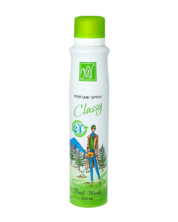 اسپری بدن زنانه 24 ساعته مای My مدل کلسی حجم 200ml
