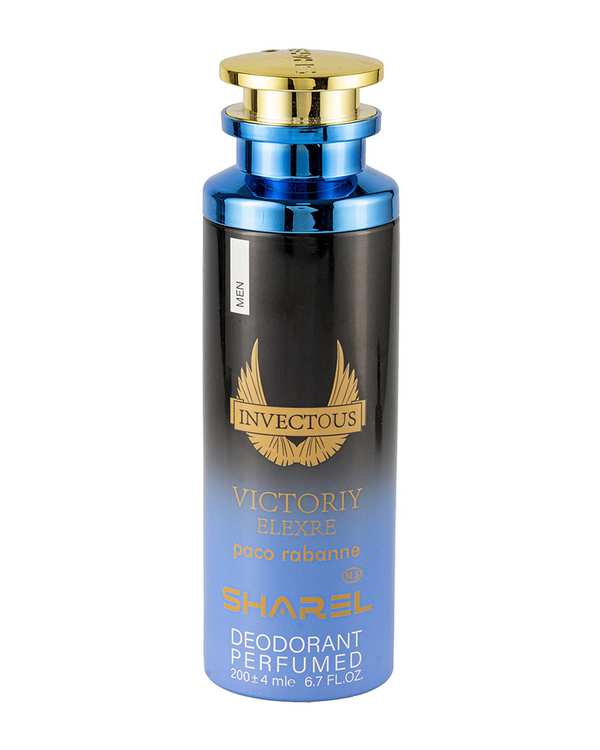 اسپری دئودورانت مردانه شارل Sharel مدل Invectous Victoriy حجم 200ml