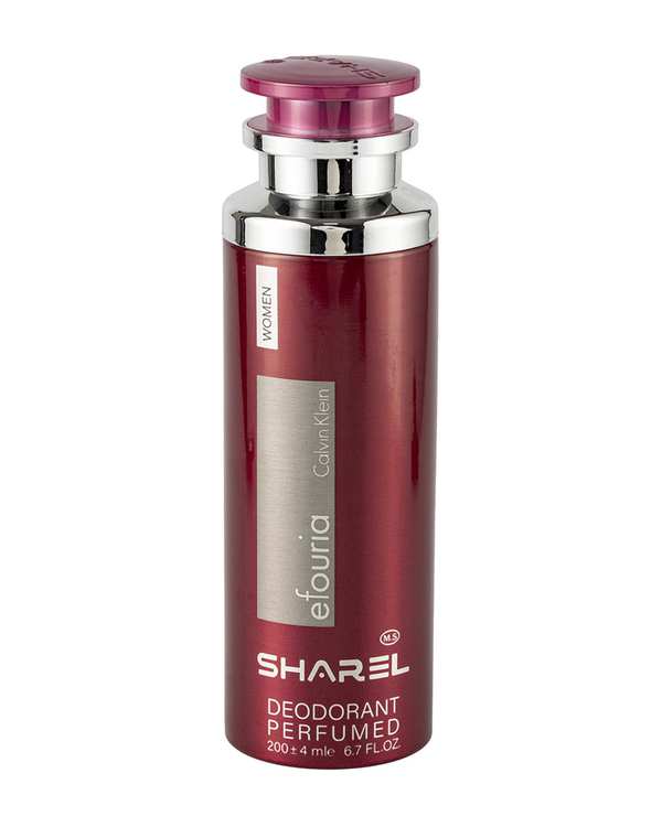 اسپری دئودورانت زنانه شارل Sharel مدل Efouria حجم 200ml