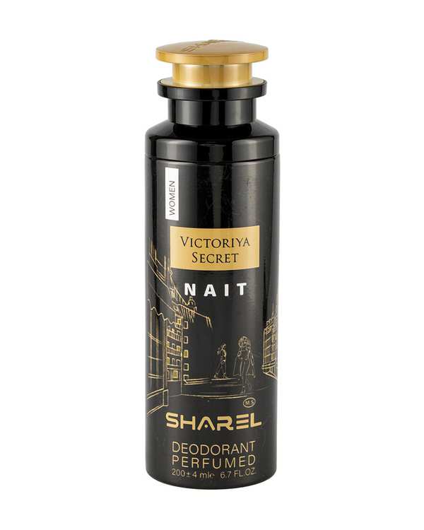 اسپری دئودورانت زنانه شارل Sharel مدل Victoriya Secret Nait حجم 200ml