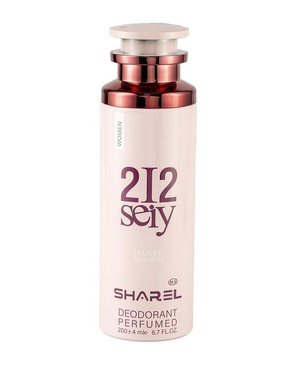 اسپری دئودورانت زنانه شارل Sharel مدل 212 Seiy حجم 200ml