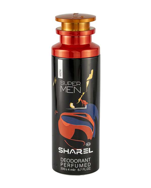 اسپری دئودورانت مردانه شارل Sharel مدل Super Men حجم 200ml