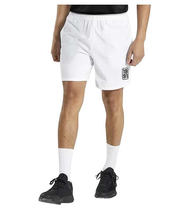 شلوارک ورزشی مردانه آیرو سفید نوزده نود و یک 1991 مدل SH1970 W