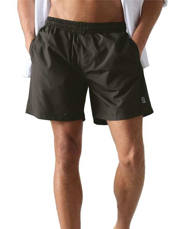 مایو مردانه سبز زیتونی نوزده نود و یک 1991 مدل SH1971 OGR