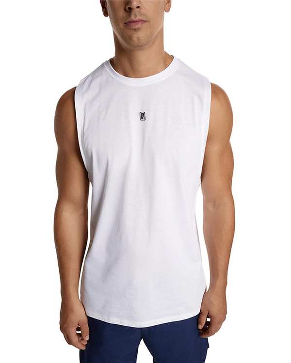 تاپ ورزشی مردانه کلاهدار سفید نوزده نود و یک 1991 مدل TS1986 W