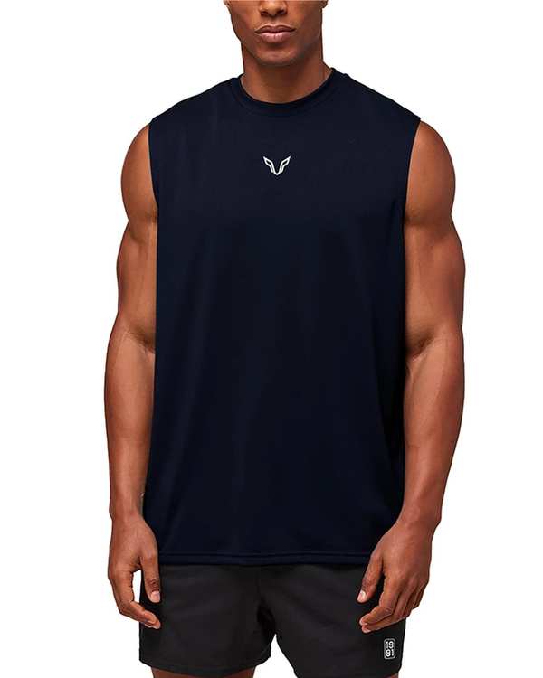 تاپ ورزشی مردانه اورسایز سرمه ای نوزده نود و یک 1991 مدل TS1990 NB