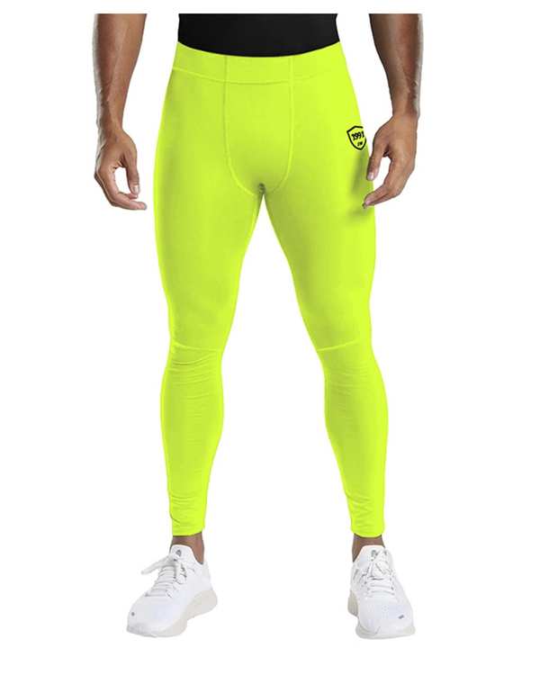 لگینگ ورزشی مردانه سبز فسفری نوزده نود و یک 1991 مدل SH1920 PH