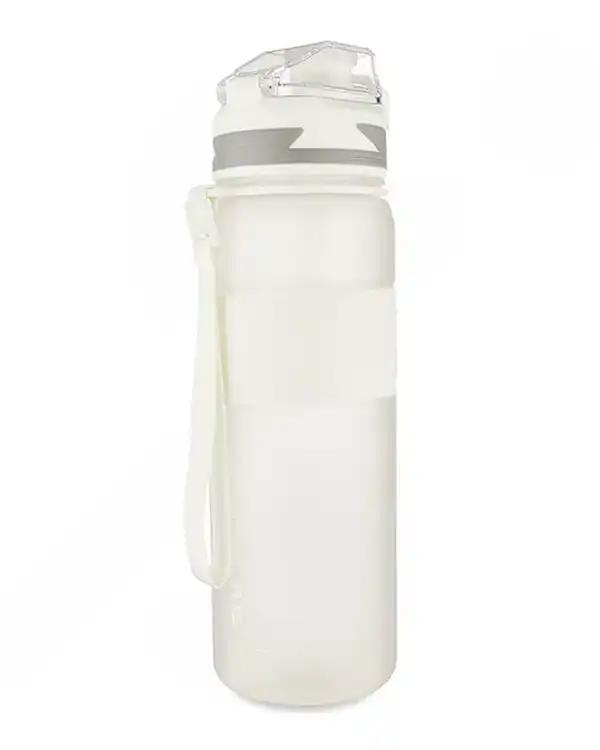 قمقمه ورزشی نی دار گنجایش 1 لیتر سفید صدفی مدل YY New