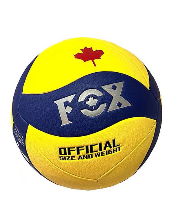 توپ والیبال زرد آبی فاکس مدل F157