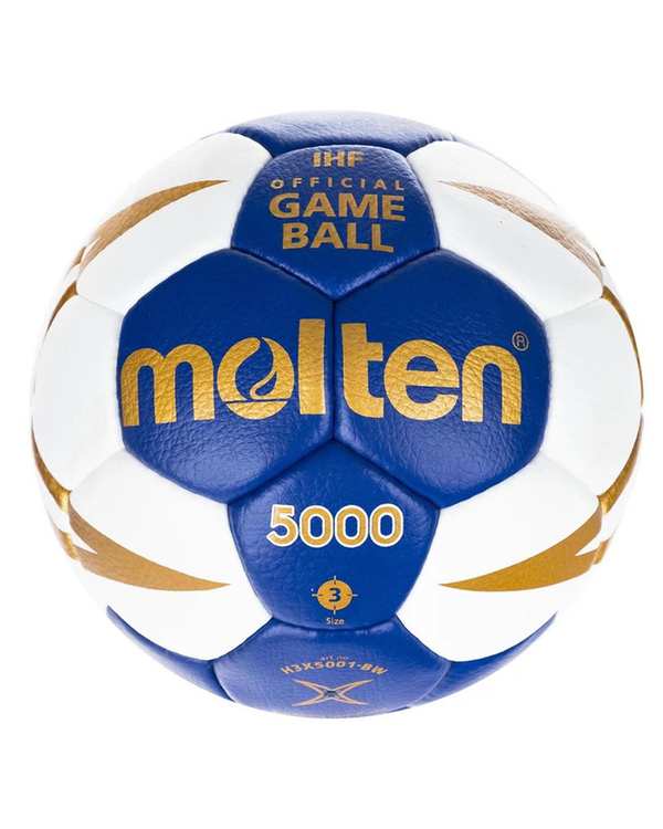 توپ هندبال آبی مولتن مدل 5000 کد M3 سایز 3