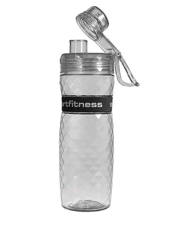 قمقمه ورزشی مشکی اسمارت فیتنس گنجایش 0.65 لیتر