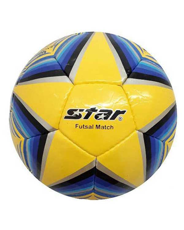 توپ فوتسال زرد استار مدل ورزشی