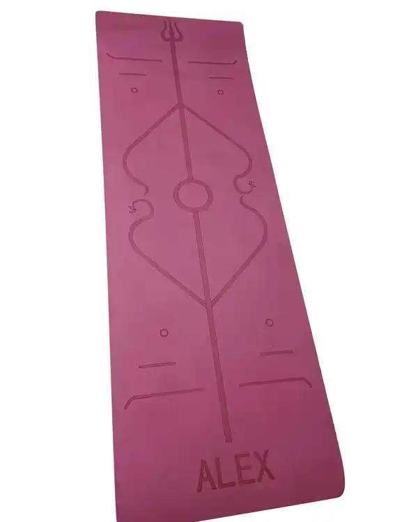 مت یوگا و پیلاتس صورتی الکس مدل 2022 ضخامت 8 میلی متر