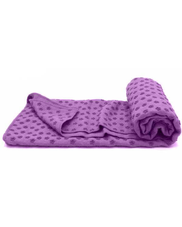 مت یوگا و پیلاتس حوله ای بنفش