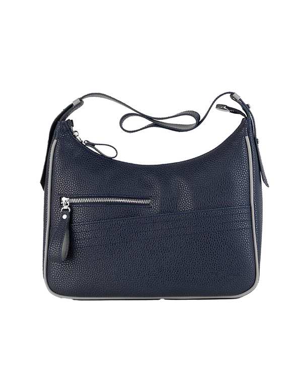 کیف دوشی زنانه سرمه ای برتونیکس Berttonix مدل سوپر پیو کد 2121