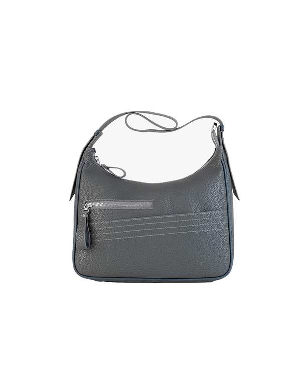 کیف دوشی زنانه طوسی برتونیکس Berttonix مدل سوپر پیو کد 2121