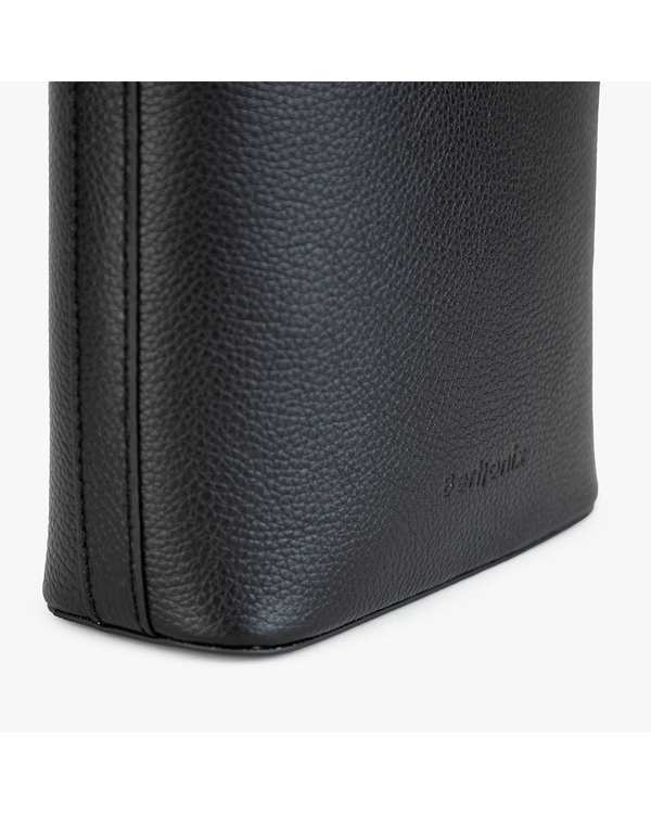 کیف چرم دوشی زنانه مشکی برتونیکس Berttonix کد 4042 - تصویر 6