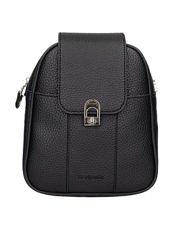 کیف دوشی زنانه مشکی برتونیکس Berttonix کد 1020
