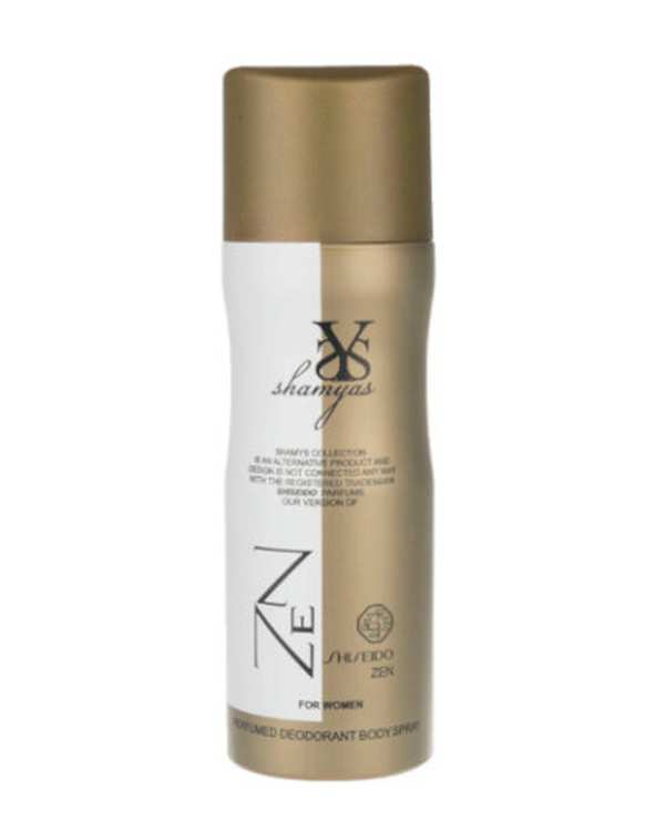 اسپری زنانه شمیاس Shamyas مدل Shiseido Zen حجم 200ml