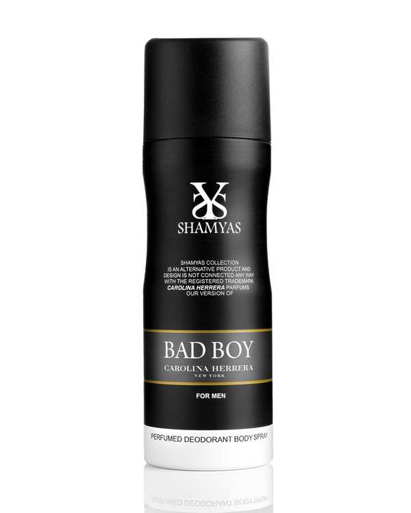 اسپری خوشبوکننده بدن مردانه شمیاس Shamyas مدل Bad Boy