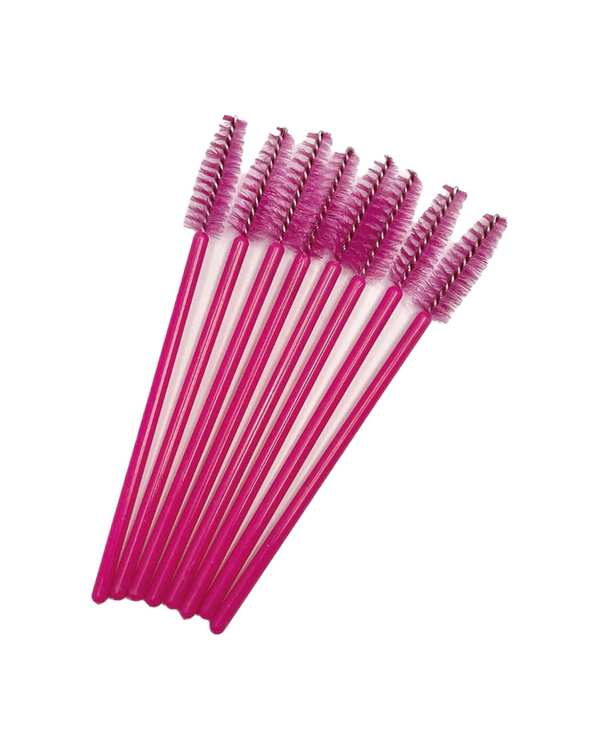 براش ابرو و مژه بسته 6 عددی ارسال رنگ رندوم