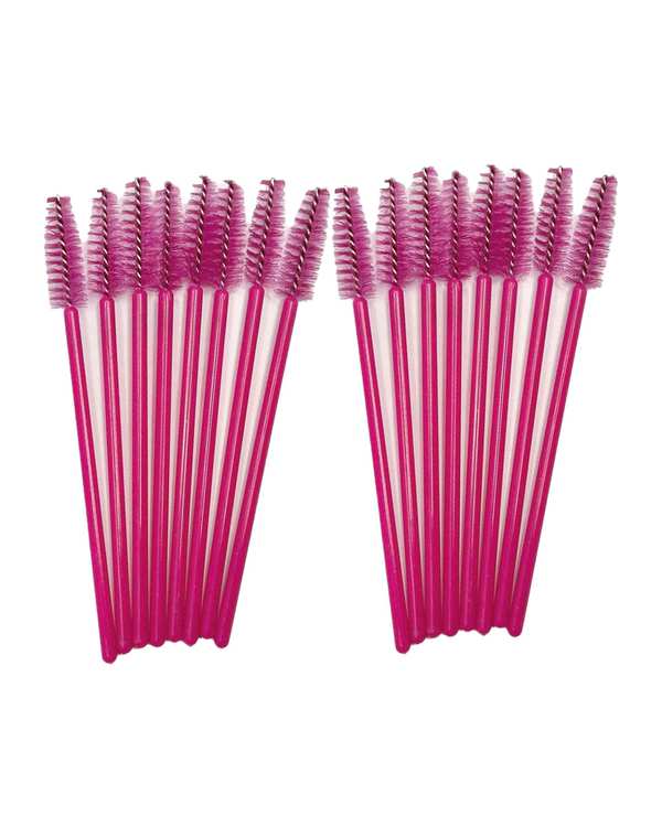 براش ابرو و مژه بسته 12 عددی ارسال رنگ رندوم