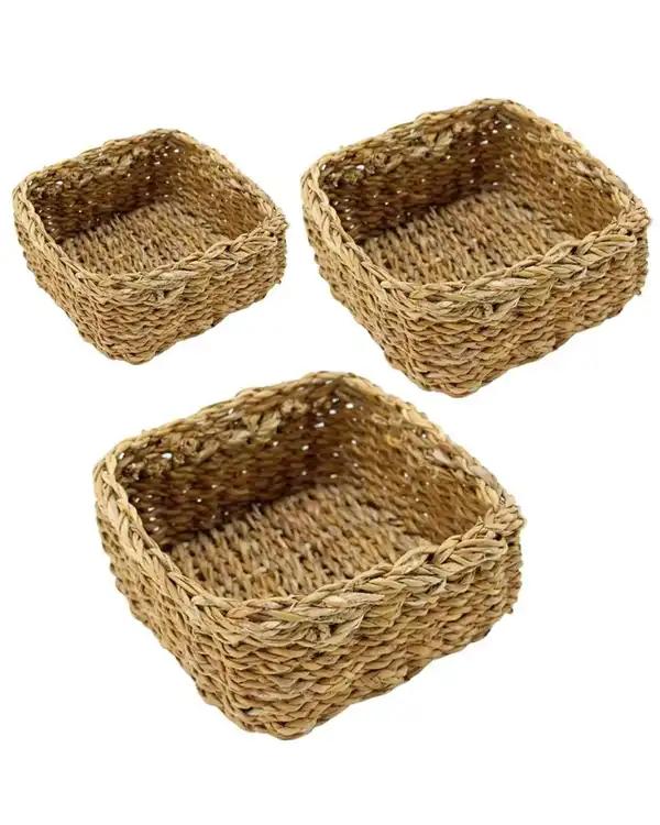 باکس نظم دهنده حصیری بسته 3 عددی