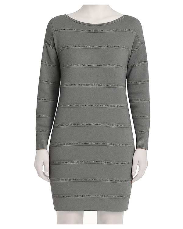 پیراهن بافت زنانه طوسی سوپردرای Superdry کد 6016000