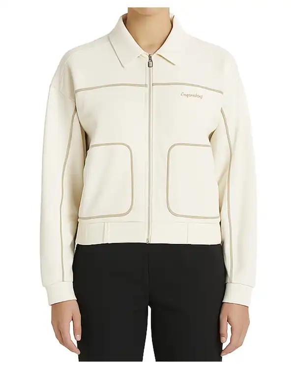 سویشرت زنانه سفید سوپردرای Superdry کد 6616005