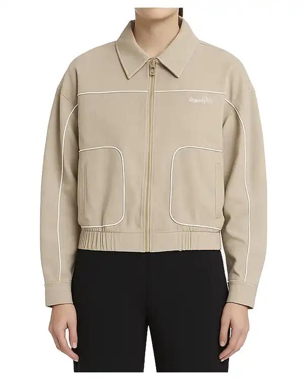 سویشرت زنانه کرم سوپردرای Superdry کد 6616005