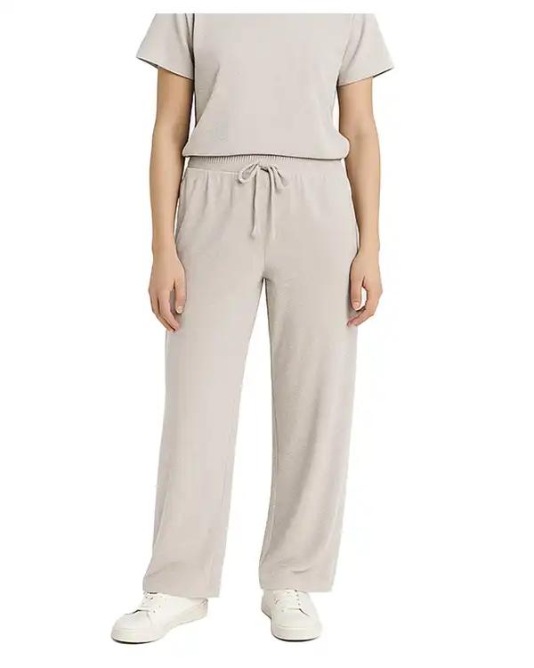 شلوار زنانه بگ مخمل کرم سوپردرای Superdry کد 6036003